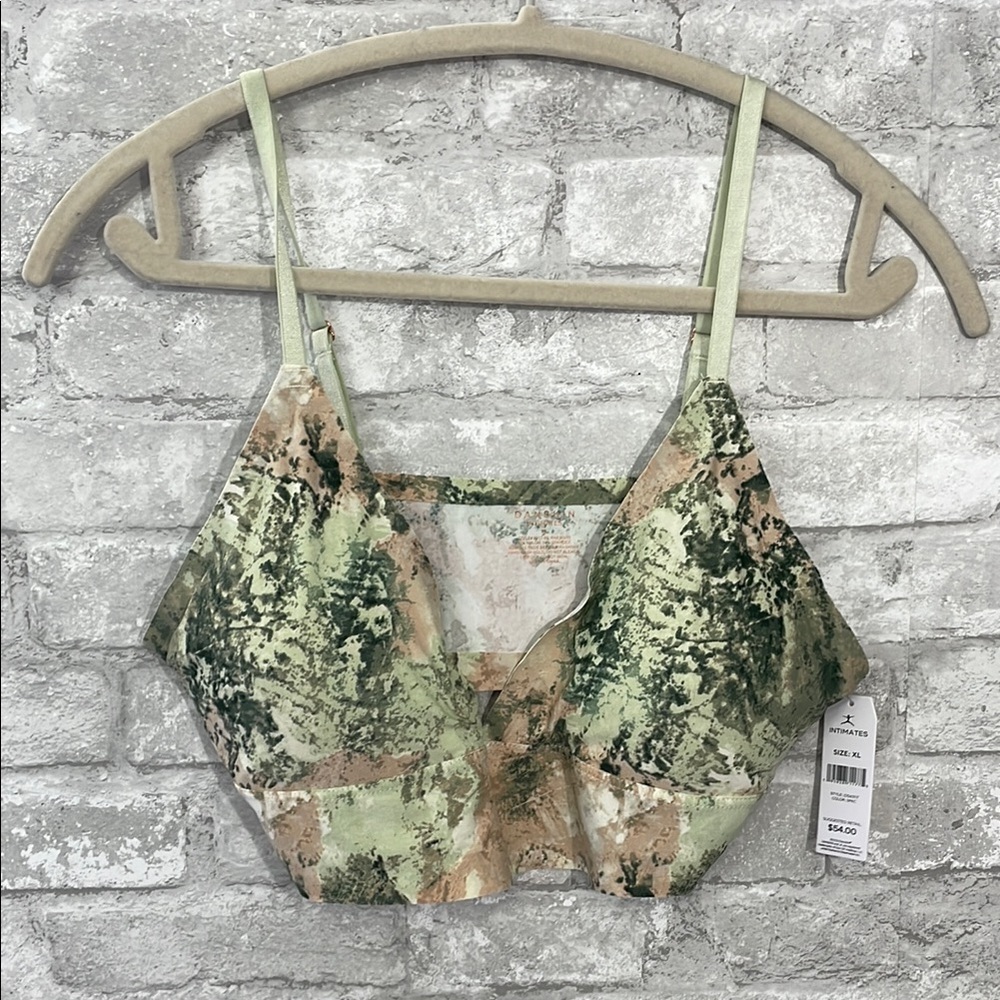 Danskin Camouflage Print Bra